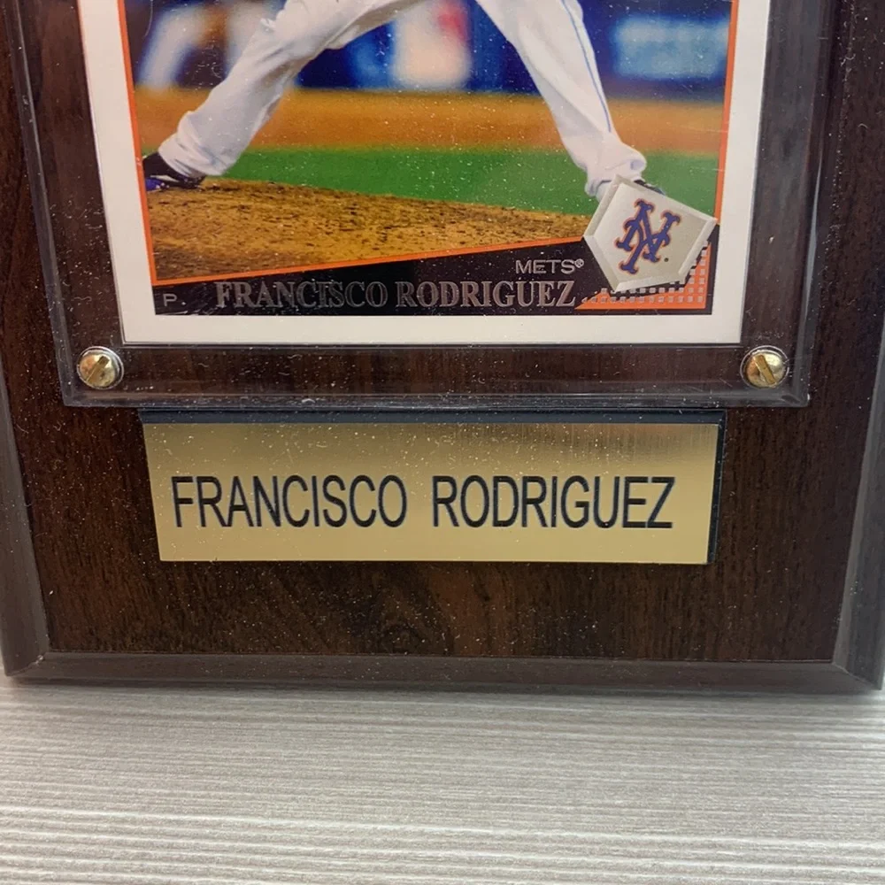 Francisco Rodriguez NY Mets Plaque (MISC8)